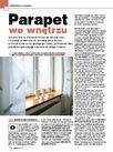 Parapet we wnętrzu